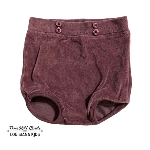 Kate Quinn 6-12m Velour Bloomers Shorties - Picture 1 of 4
